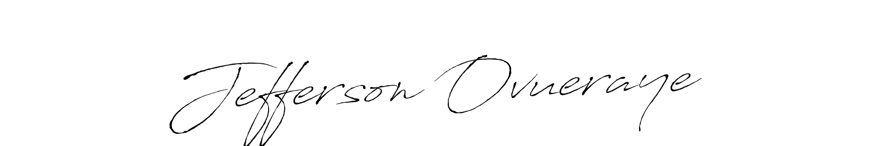 How to make Jefferson Ovueraye signature? Antro_Vectra is a professional autograph style. Create handwritten signature for Jefferson Ovueraye name. Jefferson Ovueraye signature style 6 images and pictures png