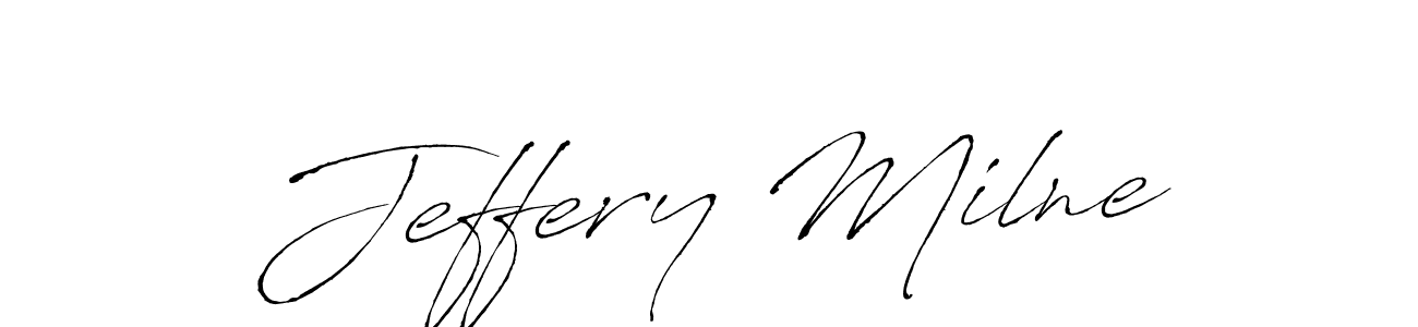 Similarly Antro_Vectra is the best handwritten signature design. Signature creator online .You can use it as an online autograph creator for name Jeffery Milne. Jeffery Milne signature style 6 images and pictures png