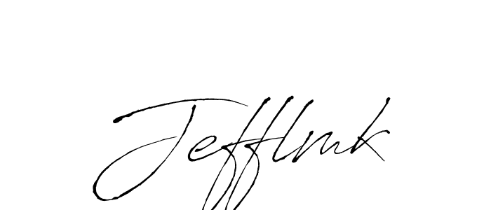 Design your own signature with our free online signature maker. With this signature software, you can create a handwritten (Antro_Vectra) signature for name Jefflmk. Jefflmk signature style 6 images and pictures png