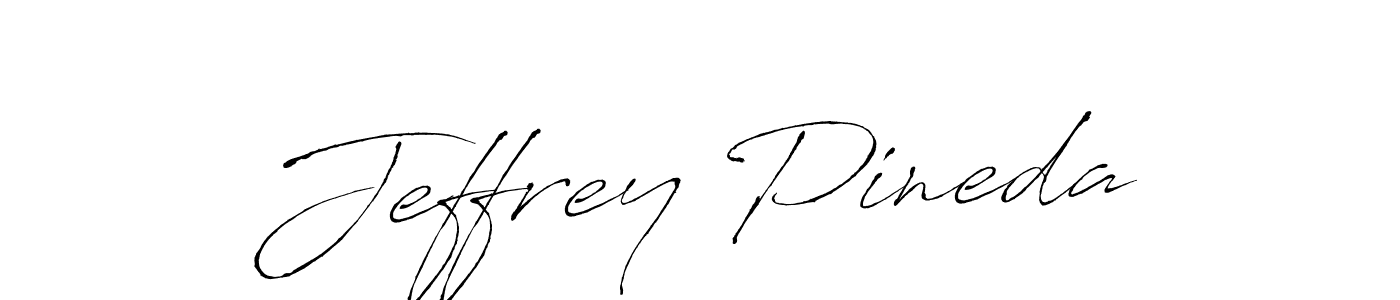 Design your own signature with our free online signature maker. With this signature software, you can create a handwritten (Antro_Vectra) signature for name Jeffrey Pineda. Jeffrey Pineda signature style 6 images and pictures png