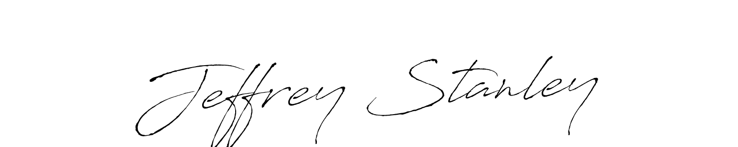 Use a signature maker to create a handwritten signature online. With this signature software, you can design (Antro_Vectra) your own signature for name Jeffrey Stanley. Jeffrey Stanley signature style 6 images and pictures png