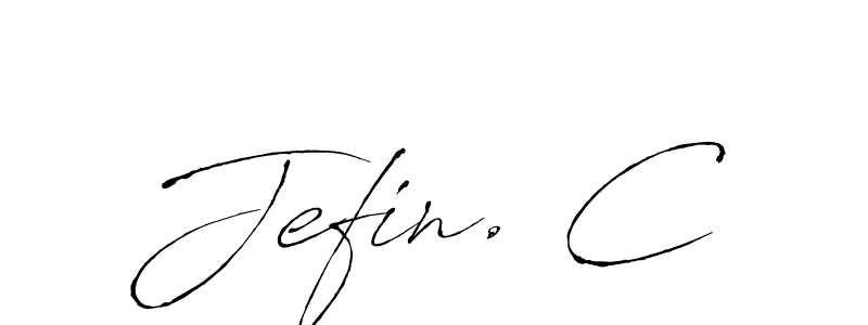 Once you've used our free online signature maker to create your best signature Antro_Vectra style, it's time to enjoy all of the benefits that Jefin. C name signing documents. Jefin. C signature style 6 images and pictures png
