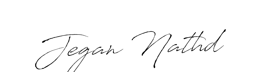 Make a beautiful signature design for name Jegan Nathd. With this signature (Antro_Vectra) style, you can create a handwritten signature for free. Jegan Nathd signature style 6 images and pictures png