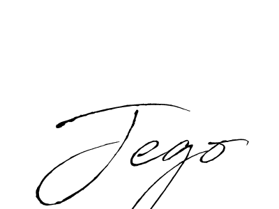 Use a signature maker to create a handwritten signature online. With this signature software, you can design (Antro_Vectra) your own signature for name Jego. Jego signature style 6 images and pictures png