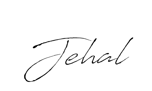 Design your own signature with our free online signature maker. With this signature software, you can create a handwritten (Antro_Vectra) signature for name Jehal. Jehal signature style 6 images and pictures png