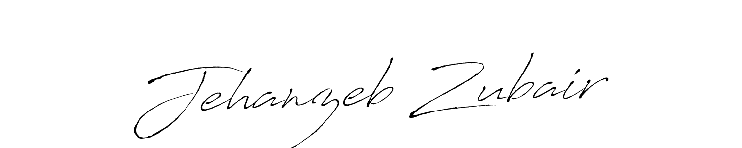 Create a beautiful signature design for name Jehanzeb Zubair. With this signature (Antro_Vectra) fonts, you can make a handwritten signature for free. Jehanzeb Zubair signature style 6 images and pictures png