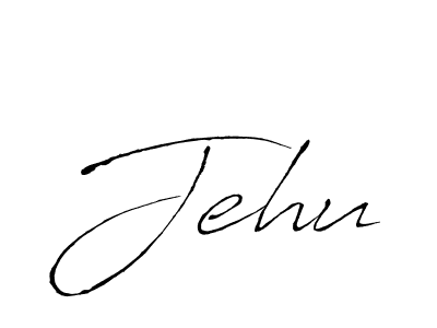 Use a signature maker to create a handwritten signature online. With this signature software, you can design (Antro_Vectra) your own signature for name Jehu. Jehu signature style 6 images and pictures png