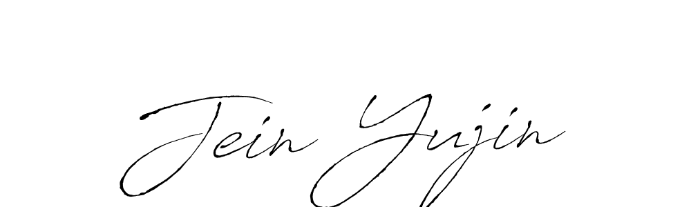 Also we have Jein Yujin name is the best signature style. Create professional handwritten signature collection using Antro_Vectra autograph style. Jein Yujin signature style 6 images and pictures png