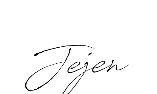 How to Draw Jejen signature style? Antro_Vectra is a latest design signature styles for name Jejen. Jejen signature style 6 images and pictures png