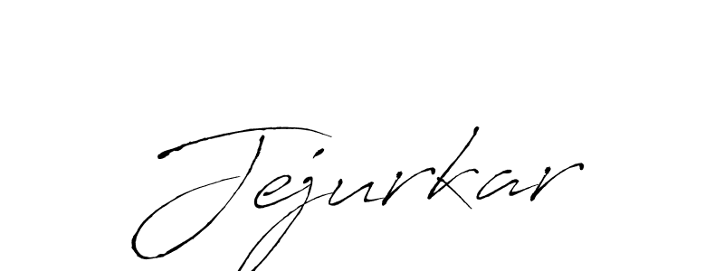 Design your own signature with our free online signature maker. With this signature software, you can create a handwritten (Antro_Vectra) signature for name Jejurkar. Jejurkar signature style 6 images and pictures png