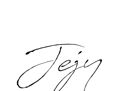 Create a beautiful signature design for name Jejy. With this signature (Antro_Vectra) fonts, you can make a handwritten signature for free. Jejy signature style 6 images and pictures png