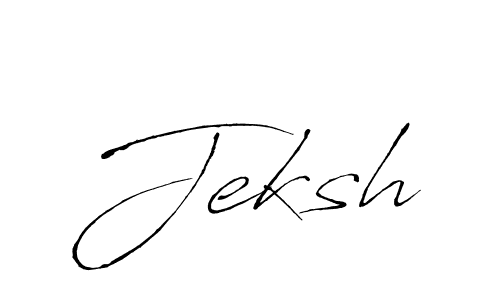 Also we have Jeksh name is the best signature style. Create professional handwritten signature collection using Antro_Vectra autograph style. Jeksh signature style 6 images and pictures png