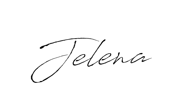 How to make Jelena signature? Antro_Vectra is a professional autograph style. Create handwritten signature for Jelena name. Jelena signature style 6 images and pictures png