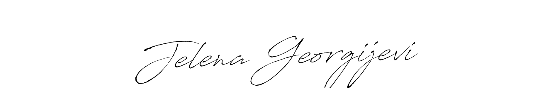if you are searching for the best signature style for your name Jelena Georgijević. so please give up your signature search. here we have designed multiple signature styles  using Antro_Vectra. Jelena Georgijević signature style 6 images and pictures png