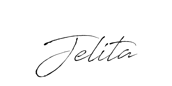 How to make Jelita name signature. Use Antro_Vectra style for creating short signs online. This is the latest handwritten sign. Jelita signature style 6 images and pictures png