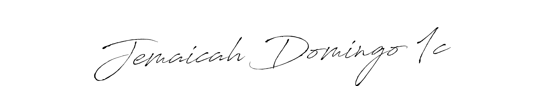 Make a beautiful signature design for name Jemaicah Domingo 1c. With this signature (Antro_Vectra) style, you can create a handwritten signature for free. Jemaicah Domingo 1c signature style 6 images and pictures png