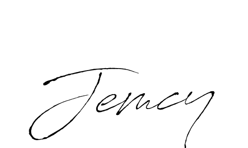 if you are searching for the best signature style for your name Jemcy. so please give up your signature search. here we have designed multiple signature styles  using Antro_Vectra. Jemcy signature style 6 images and pictures png