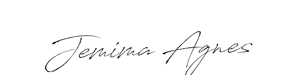 Design your own signature with our free online signature maker. With this signature software, you can create a handwritten (Antro_Vectra) signature for name Jemima Agnes. Jemima Agnes signature style 6 images and pictures png