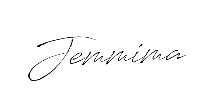 Create a beautiful signature design for name Jemmima. With this signature (Antro_Vectra) fonts, you can make a handwritten signature for free. Jemmima signature style 6 images and pictures png