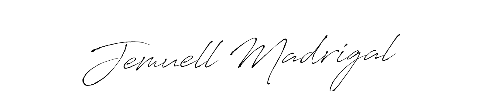Similarly Antro_Vectra is the best handwritten signature design. Signature creator online .You can use it as an online autograph creator for name Jemuell Madrigal. Jemuell Madrigal signature style 6 images and pictures png