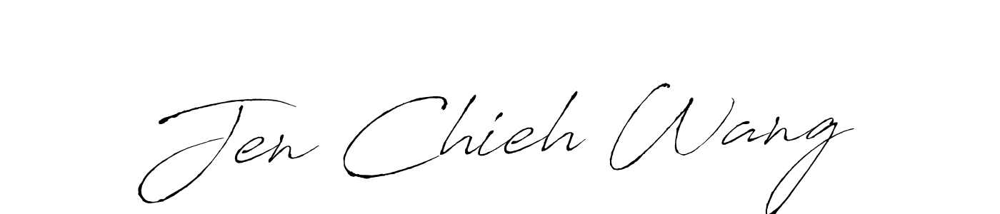 Jen Chieh Wang stylish signature style. Best Handwritten Sign (Antro_Vectra) for my name. Handwritten Signature Collection Ideas for my name Jen Chieh Wang. Jen Chieh Wang signature style 6 images and pictures png