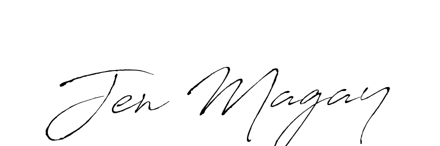 Make a beautiful signature design for name Jen Magay. Use this online signature maker to create a handwritten signature for free. Jen Magay signature style 6 images and pictures png