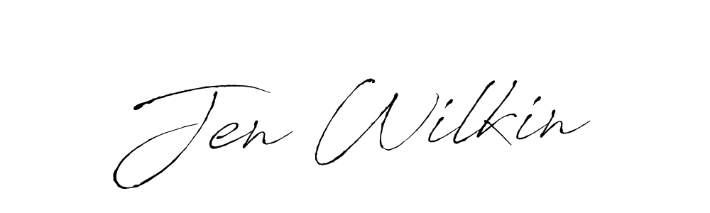 if you are searching for the best signature style for your name Jen Wilkin. so please give up your signature search. here we have designed multiple signature styles  using Antro_Vectra. Jen Wilkin signature style 6 images and pictures png