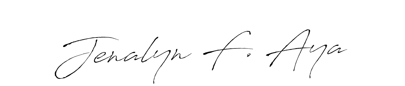How to Draw Jenalyn F. Aya signature style? Antro_Vectra is a latest design signature styles for name Jenalyn F. Aya. Jenalyn F. Aya signature style 6 images and pictures png