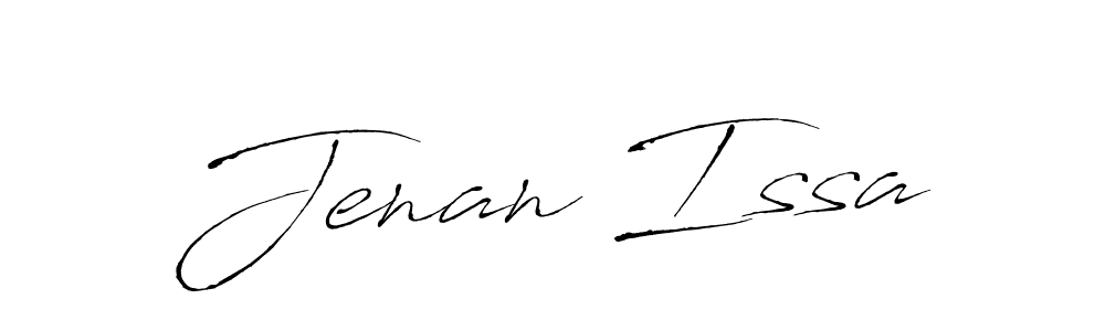 The best way (Antro_Vectra) to make a short signature is to pick only two or three words in your name. The name Jenan Issa include a total of six letters. For converting this name. Jenan Issa signature style 6 images and pictures png