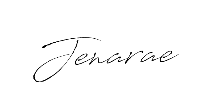 How to make Jenarae signature? Antro_Vectra is a professional autograph style. Create handwritten signature for Jenarae name. Jenarae signature style 6 images and pictures png