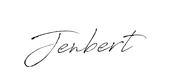 Create a beautiful signature design for name Jenbert. With this signature (Antro_Vectra) fonts, you can make a handwritten signature for free. Jenbert signature style 6 images and pictures png