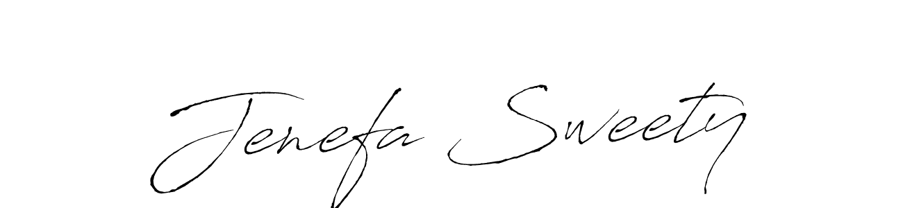 Use a signature maker to create a handwritten signature online. With this signature software, you can design (Antro_Vectra) your own signature for name Jenefa Sweety. Jenefa Sweety signature style 6 images and pictures png