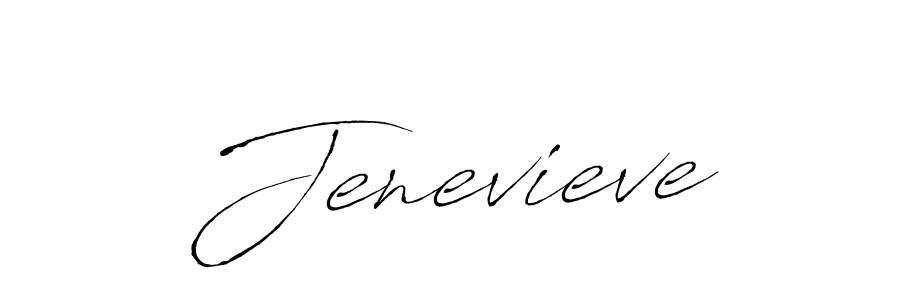 Also we have Jenevieve name is the best signature style. Create professional handwritten signature collection using Antro_Vectra autograph style. Jenevieve signature style 6 images and pictures png