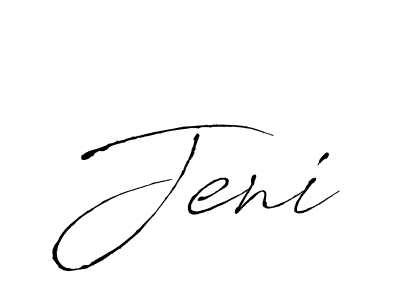How to Draw Jeni signature style? Antro_Vectra is a latest design signature styles for name Jeni. Jeni signature style 6 images and pictures png