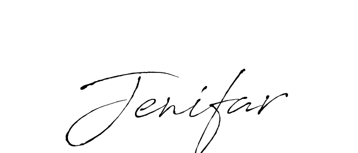 How to make Jenifar signature? Antro_Vectra is a professional autograph style. Create handwritten signature for Jenifar name. Jenifar signature style 6 images and pictures png