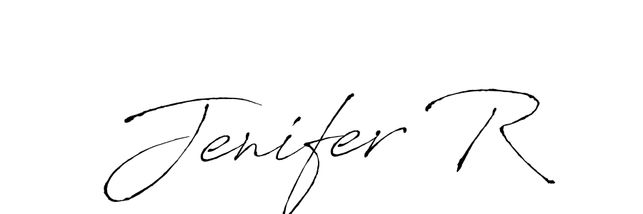 Here are the top 10 professional signature styles for the name Jenifer R. These are the best autograph styles you can use for your name. Jenifer R signature style 6 images and pictures png