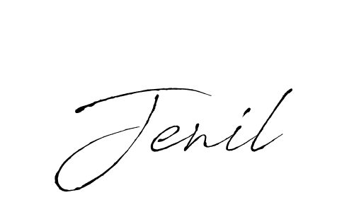 Here are the top 10 professional signature styles for the name Jenil. These are the best autograph styles you can use for your name. Jenil signature style 6 images and pictures png