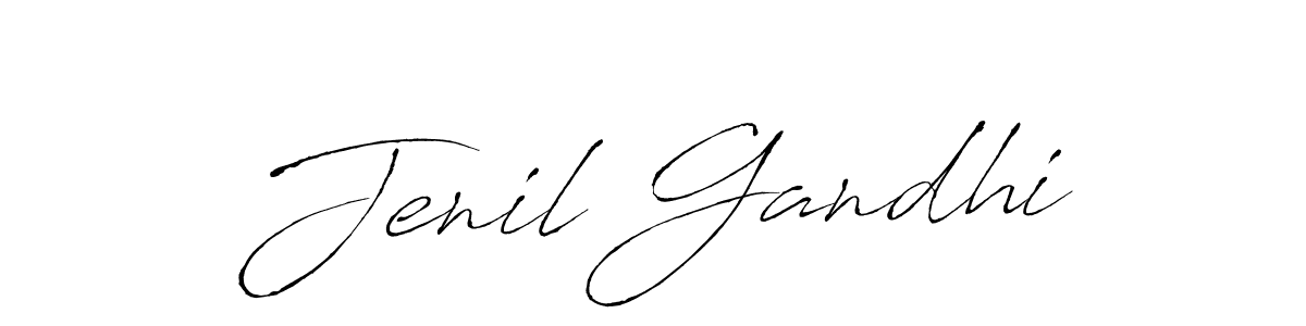 Best and Professional Signature Style for Jenil Gandhi. Antro_Vectra Best Signature Style Collection. Jenil Gandhi signature style 6 images and pictures png