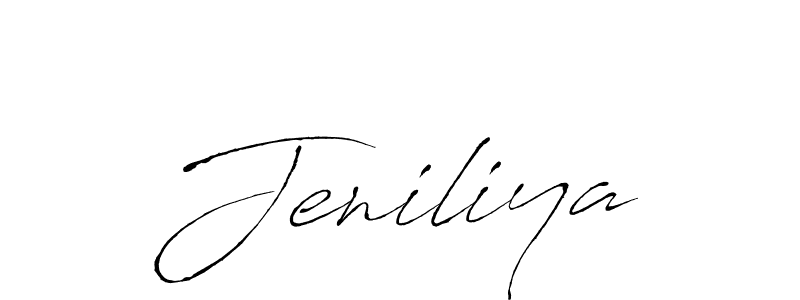 Also we have Jeniliya name is the best signature style. Create professional handwritten signature collection using Antro_Vectra autograph style. Jeniliya signature style 6 images and pictures png