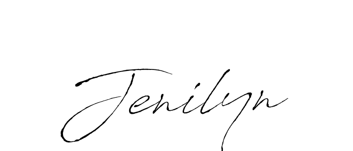 Make a beautiful signature design for name Jenilyn. With this signature (Antro_Vectra) style, you can create a handwritten signature for free. Jenilyn signature style 6 images and pictures png