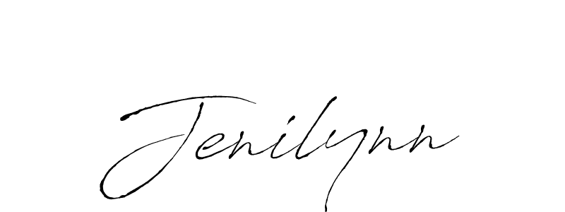 Make a beautiful signature design for name Jenilynn. With this signature (Antro_Vectra) style, you can create a handwritten signature for free. Jenilynn signature style 6 images and pictures png