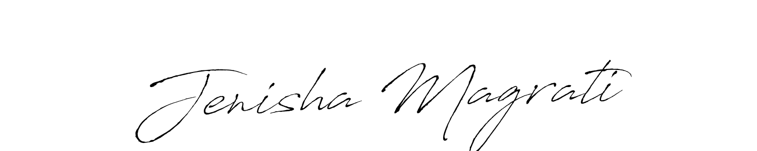 How to Draw Jenisha Magrati signature style? Antro_Vectra is a latest design signature styles for name Jenisha Magrati. Jenisha Magrati signature style 6 images and pictures png