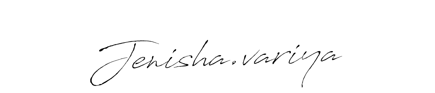 You should practise on your own different ways (Antro_Vectra) to write your name (Jenisha.variya) in signature. don't let someone else do it for you. Jenisha.variya signature style 6 images and pictures png
