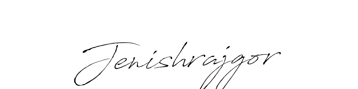 Jenishrajgor stylish signature style. Best Handwritten Sign (Antro_Vectra) for my name. Handwritten Signature Collection Ideas for my name Jenishrajgor. Jenishrajgor signature style 6 images and pictures png