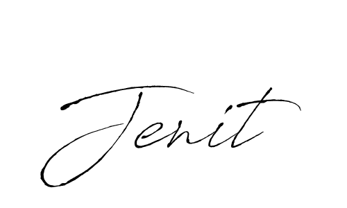 Here are the top 10 professional signature styles for the name Jenit. These are the best autograph styles you can use for your name. Jenit signature style 6 images and pictures png