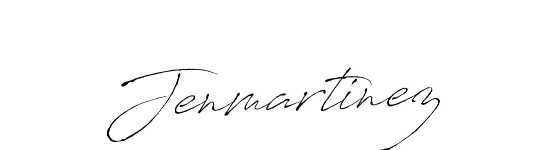Jenmartinez stylish signature style. Best Handwritten Sign (Antro_Vectra) for my name. Handwritten Signature Collection Ideas for my name Jenmartinez. Jenmartinez signature style 6 images and pictures png