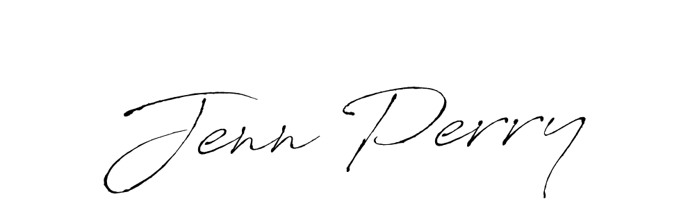 Also we have Jenn Perry name is the best signature style. Create professional handwritten signature collection using Antro_Vectra autograph style. Jenn Perry signature style 6 images and pictures png
