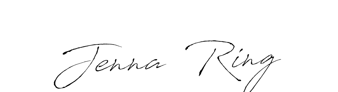 How to make Jenna  Ring name signature. Use Antro_Vectra style for creating short signs online. This is the latest handwritten sign. Jenna  Ring signature style 6 images and pictures png