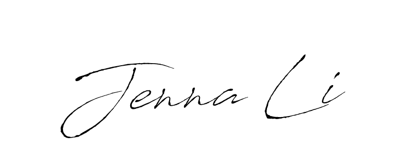 Once you've used our free online signature maker to create your best signature Antro_Vectra style, it's time to enjoy all of the benefits that Jenna Li name signing documents. Jenna Li signature style 6 images and pictures png