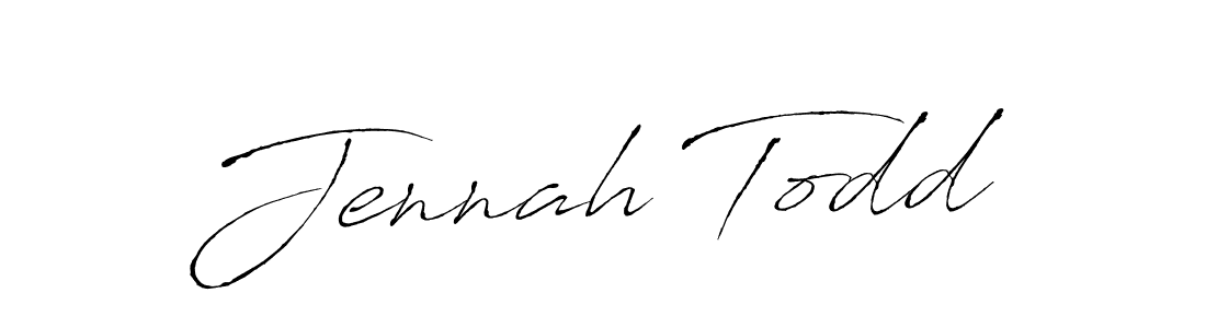 Make a beautiful signature design for name Jennah Todd. Use this online signature maker to create a handwritten signature for free. Jennah Todd signature style 6 images and pictures png